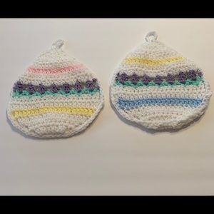 Easter Egg Hot Pads New